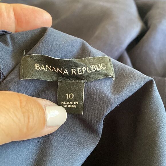 Banana Republic Tie Back V Neck Sleeveless Cropped Jumper - Picture 10 of 10